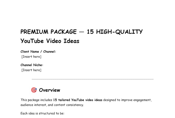 give you creative youtube video ideas for your channel